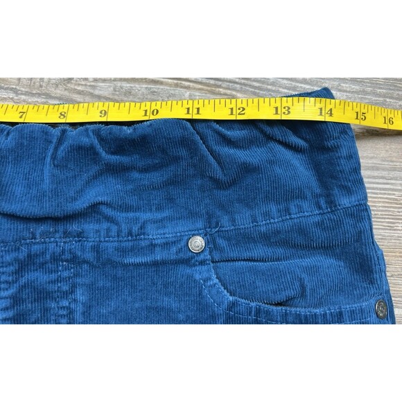 Chadwicks Blue Corduroy Pants 8P (29x27) Elastic Waist Pull On Cotton/Spandex - Picture 5 of 9
